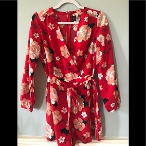 The Prettiest Floral Romper size 2